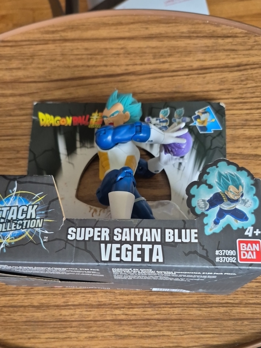 New Super Saiyan Blue Vegeta Action Figure - Blue